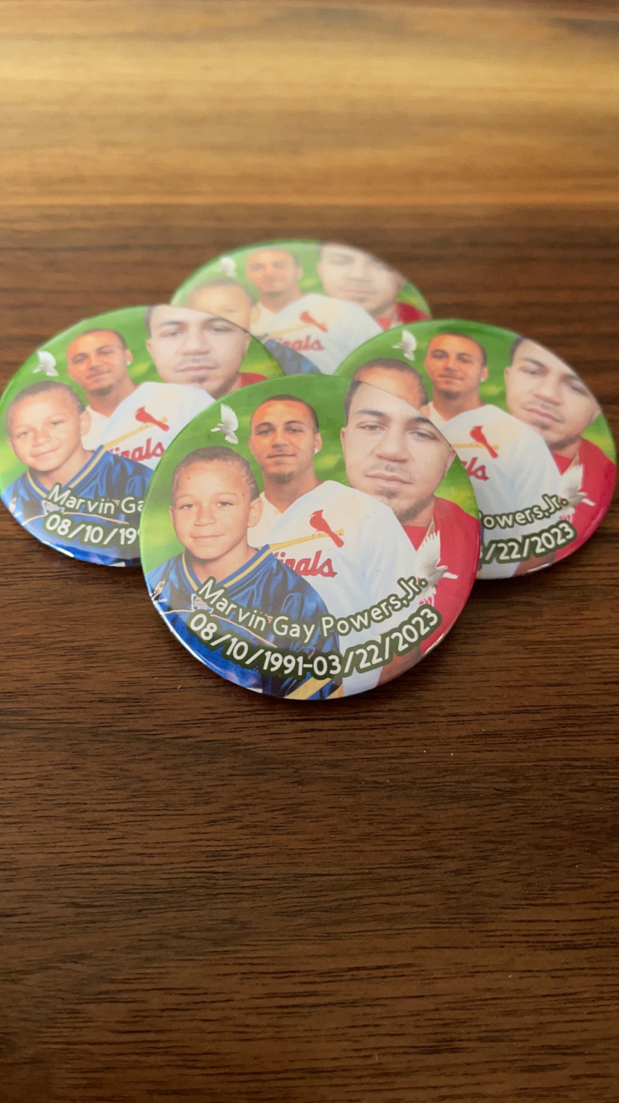 Custom 2-Inch Photo & Text Buttons — For Any Occasion