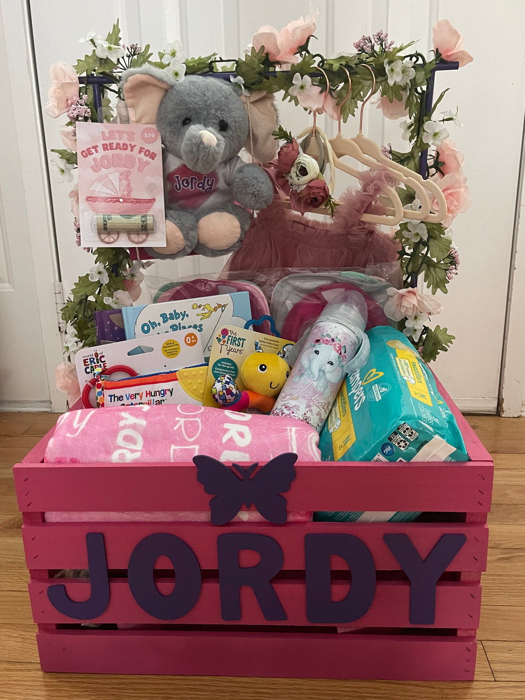 Custom Baby Gifts & Closet Crates (Design Deposit)