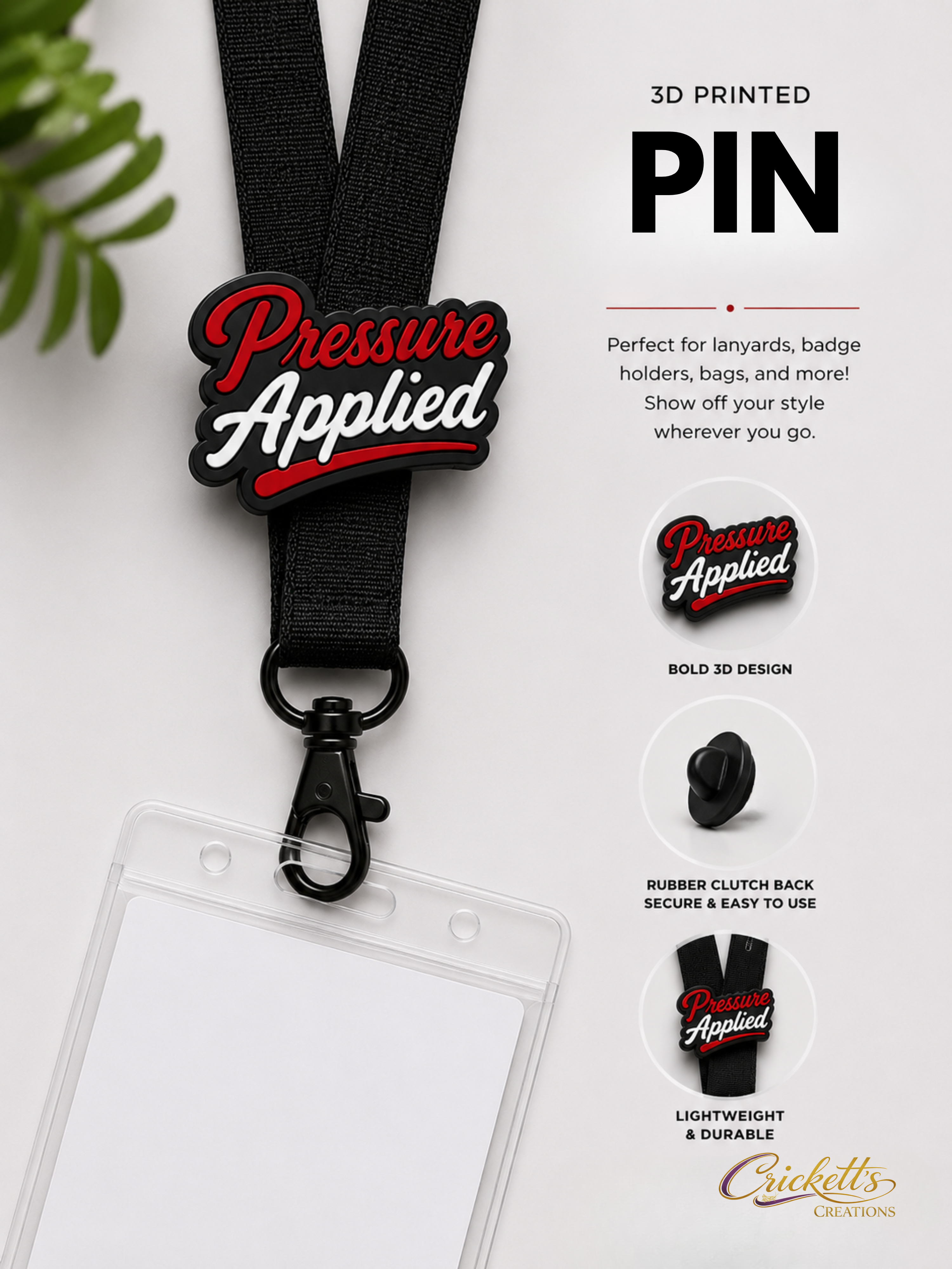 3D Printed Pin
