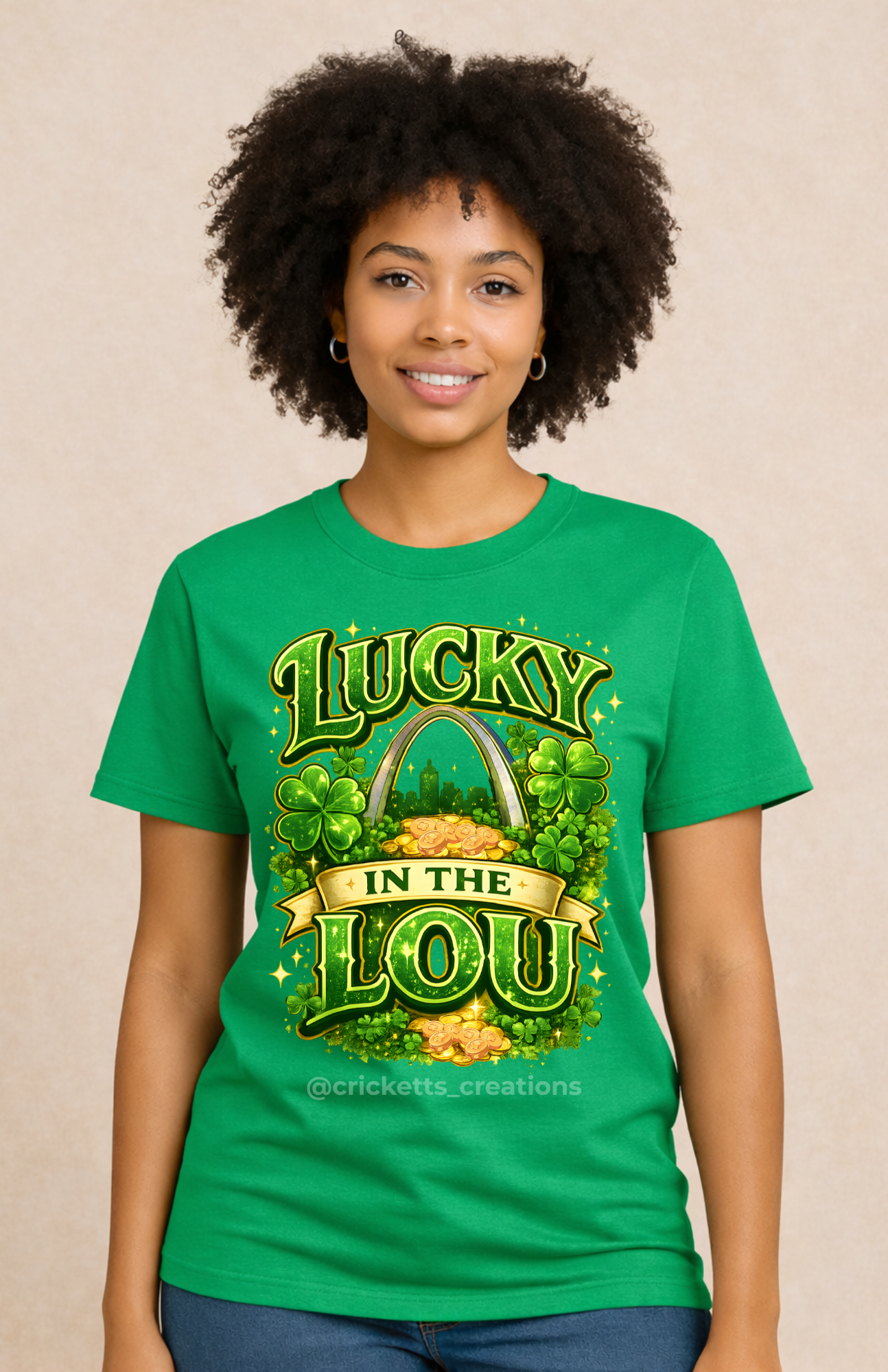 Lucky in the Lou – St. Patrick’s Day St. Louis Shirt