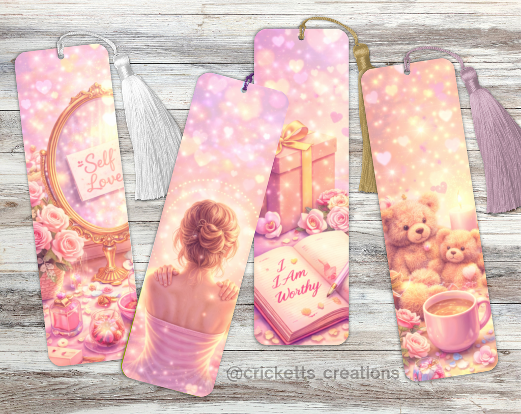 Soft Girl / Self-Care Bookmarks