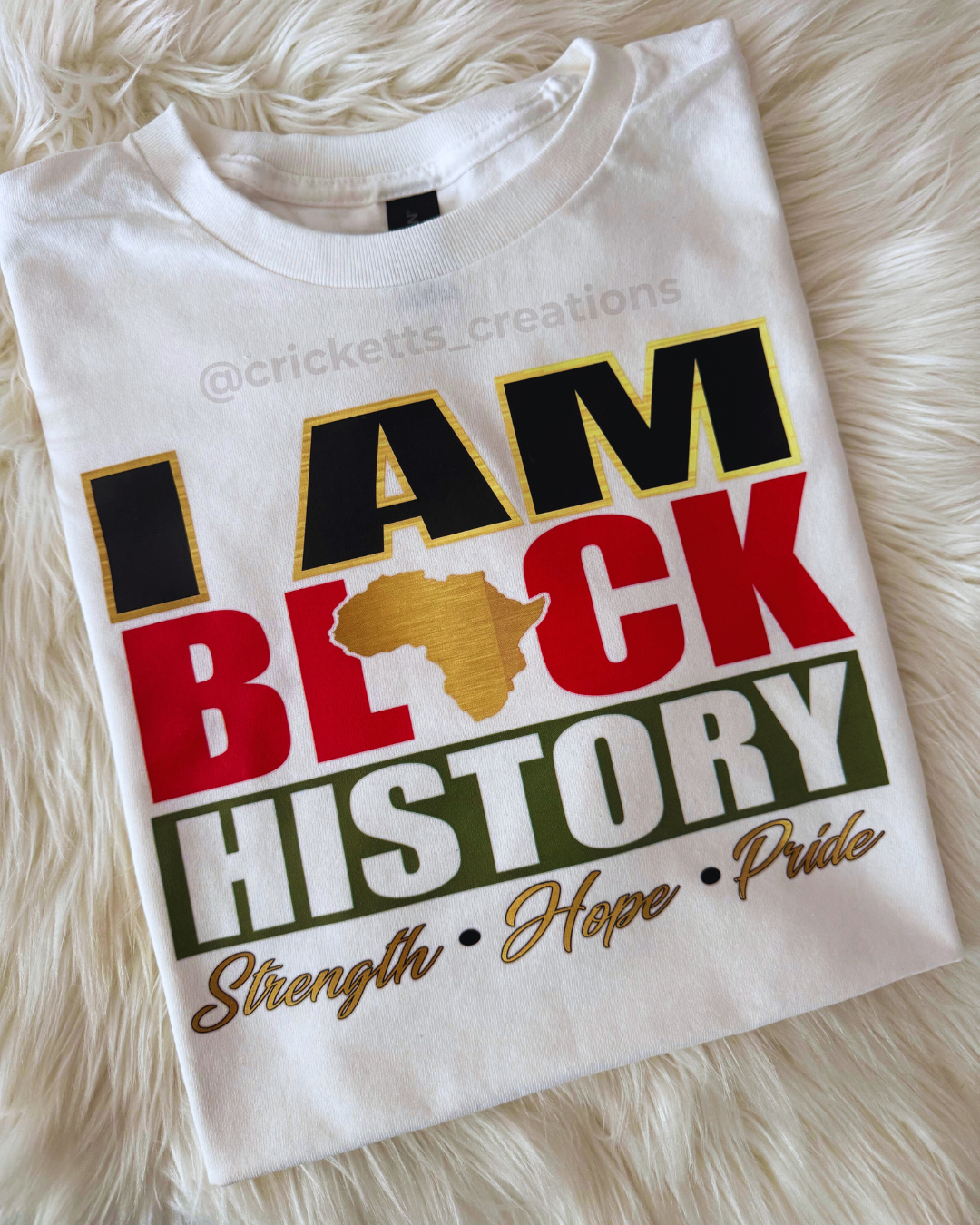 I Am Black History Shirt