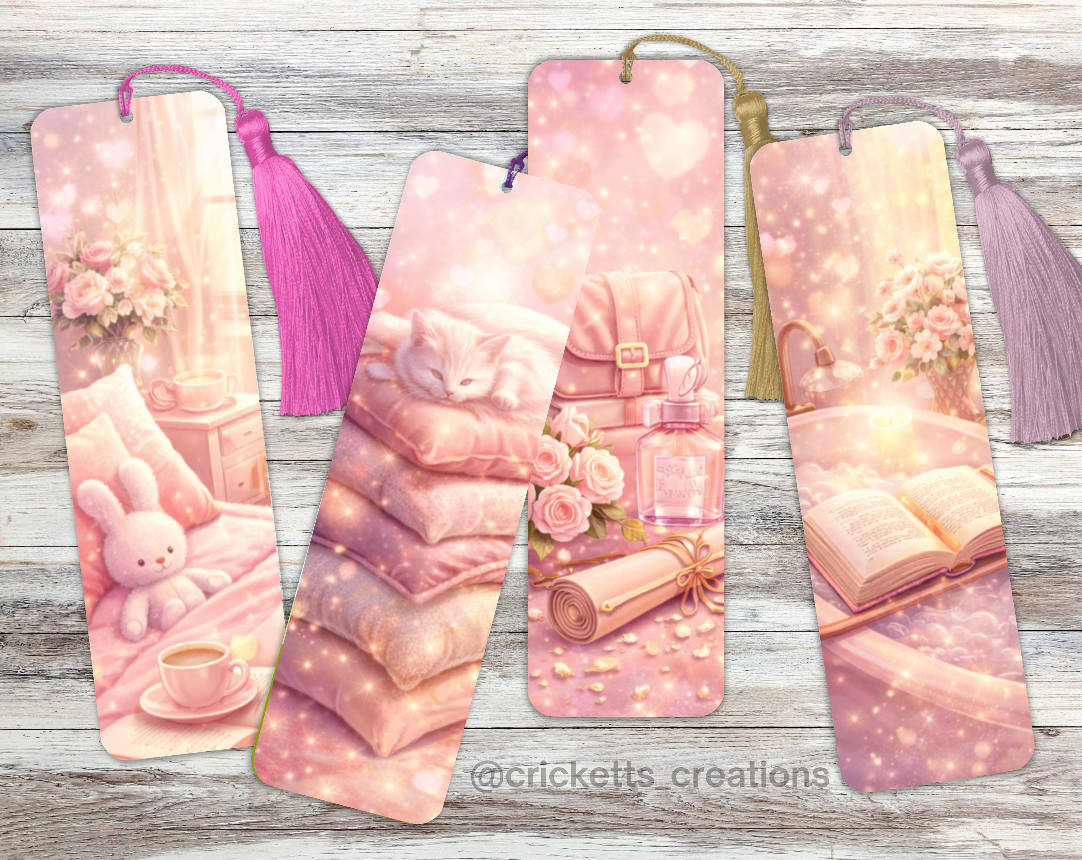 Soft Girl / Self-Care Bookmarks