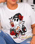 Spooky Season Ghost Graphic T-Shirt