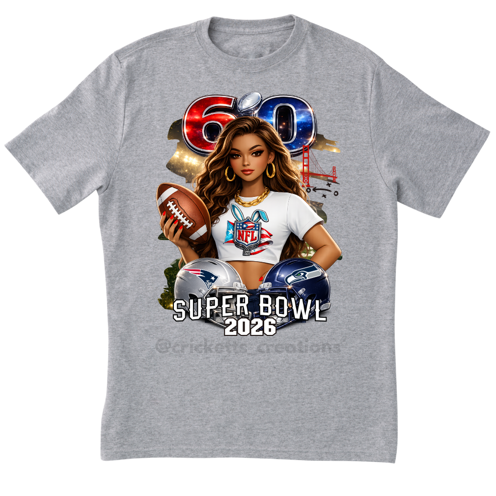 Super Bowl 2026 Baddie Shirt