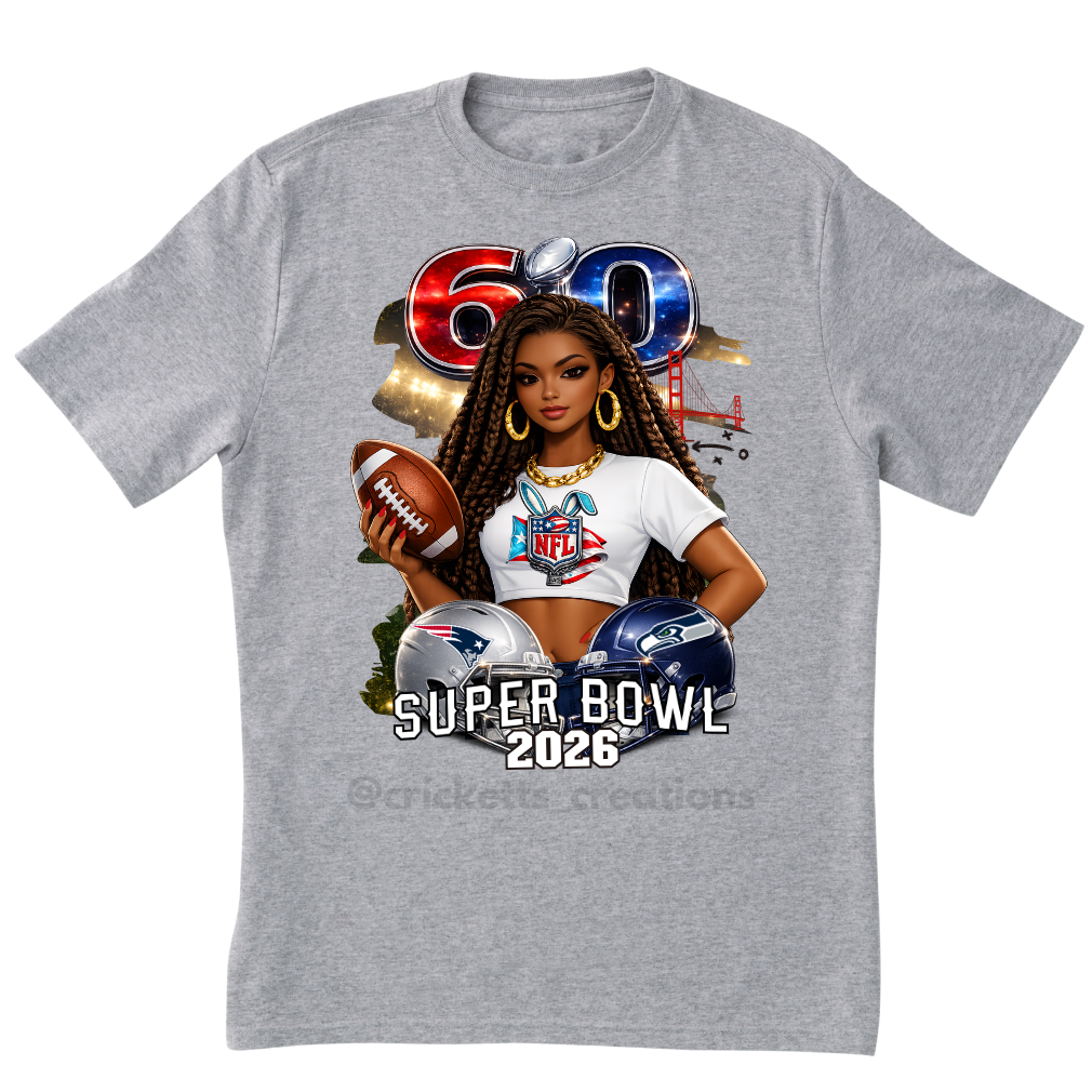 Super Bowl 2026 Baddie Shirt