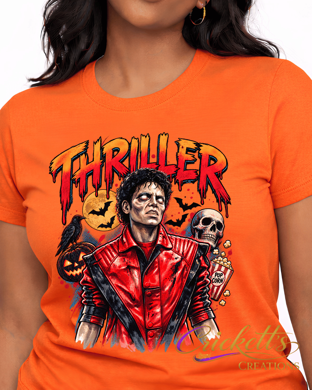 Thriller Halloween Graphic T-Shirt