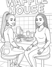 Load image into Gallery viewer, FREE Waffle House Coloring Page (Digital Download)
