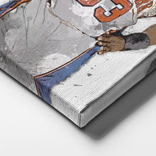 Load image into Gallery viewer, Patrick Ewing Canvas Art – New York Knicks Wall Decor
