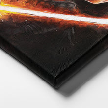 Load image into Gallery viewer, Kylo Ren Star Wars Poster Canvas Wall Art Decor - Dark Side Art
