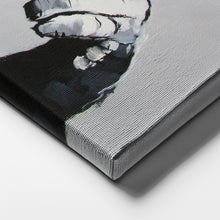 Load image into Gallery viewer, Banksy Female DJ Canvas – Street Art for Modern Wall Decor
