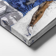 Load image into Gallery viewer, Amon-Ra St. Brown Canvas Art – Detroit Lions Wall Decor
