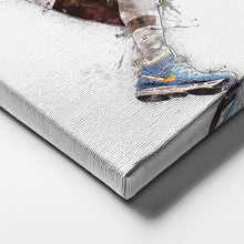 Load image into Gallery viewer, LeBron James Dunk Canvas Art – Los Angeles Lakers Wall Decor
