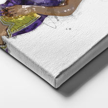 Load image into Gallery viewer, Magic Johnson &amp; Kareem Abdul-Jabbar Canvas Art – Los Angeles Lakers Wall Decor
