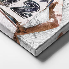 Load image into Gallery viewer, John Stockton &amp; Karl Malone Canvas Art – Utah Jazz Wall Decor
