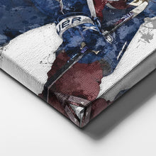 Load image into Gallery viewer, Cale Makar Canvas Art – Colorado Avalanche Wall Decor
