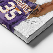 Load image into Gallery viewer, Kevin Durant Canvas Art – Phoenix Suns Wall Decor
