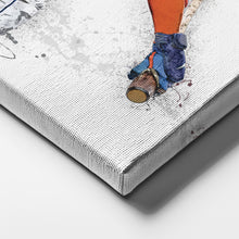 Load image into Gallery viewer, Francisco Lindor &amp; Pete Alonso Canvas Art – New York Mets Wall Decor
