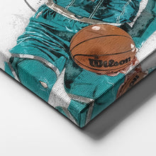Load image into Gallery viewer, LaMelo Ball Canvas Art – Charlotte Hornets Wall Decor
