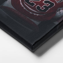 Load image into Gallery viewer, Michael Jordan &amp; LeBron James Canvas – Lakers vs Bulls Wall Art
