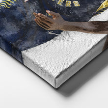 Load image into Gallery viewer, Pascal Siakam Canvas Art – Indiana Pacers Wall Decor
