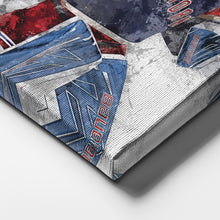 Load image into Gallery viewer, Henrik Lundqvist Canvas Art – New York Rangers Wall Decor
