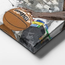 Load image into Gallery viewer, Anthony Edwards Canvas Art – Minnesota Timberwolves Wall Decor
