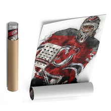 Load image into Gallery viewer, Martin Brodeur Canvas Art – New Jersey Devils Wall Decor
