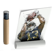 Load image into Gallery viewer, Michael Thomas Canvas Art – New Orleans Saints Wall Decor
