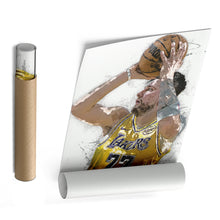 Load image into Gallery viewer, Luka Doncic Canvas Art – Los Angeles Lakers Wall Decor

