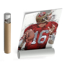 Load image into Gallery viewer, Joe Montana Canvas Art – San Francisco 49ers Wall Decor
