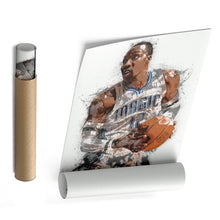 Load image into Gallery viewer, Dwight Howard Canvas Art – Orlando Magic Wall Decor
