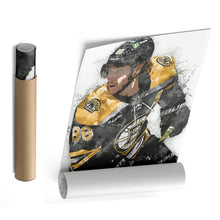 Load image into Gallery viewer, David Pastrnak Canvas Art – Boston Bruins Wall Decor
