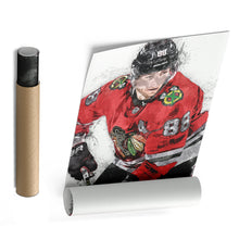 Load image into Gallery viewer, Patrick Kane Canvas Art – Chicago Blackhawks Wall Decor
