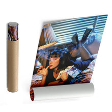 Load image into Gallery viewer, Pulp Fiction Uma Canvas – Cult Classic Wall Art Decor
