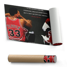 Load image into Gallery viewer, Michael Jordan &amp; Scottie Pippen Poster – Chicago Bulls Canvas Wall Art Decor
