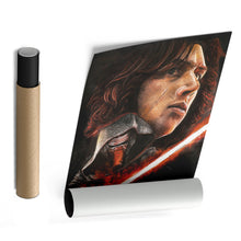 Load image into Gallery viewer, Kylo Ren Star Wars Poster Canvas Wall Art Decor - Dark Side Art
