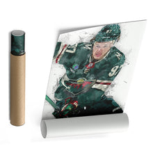 Load image into Gallery viewer, Kirill Kaprizov Canvas Art – Minnesota Wild Wall Decor
