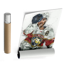 Load image into Gallery viewer, Matt Tkachuk Canvas Art – Florida Panthers Wall Decor
