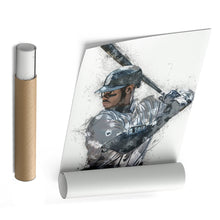 Load image into Gallery viewer, Ken Griffey Jr. Canvas Art – Seattle Mariners Wall Decor

