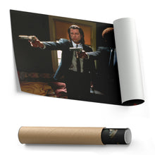 Load image into Gallery viewer, Pulp Fiction Canvas – Vincent &amp; Jules Gangsta Movie Wall Art for Home Decor
