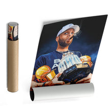 Load image into Gallery viewer, Stephen Curry Canvas – NBA Wall Art for Kids Decor
