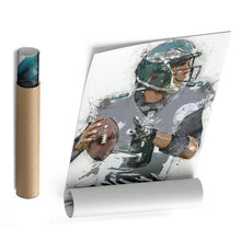 Load image into Gallery viewer, Nick Foles Canvas Art – Philadelphia Eagles Wall Decor
