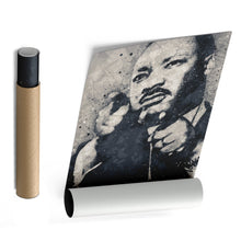 Load image into Gallery viewer, Martin Luther King Jr. Art – Civil Rights Geometric Wall Decor
