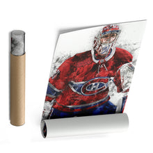 Load image into Gallery viewer, Carey Price Canvas Art – Montreal Canadiens Wall Decor

