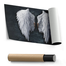 Load image into Gallery viewer, Banksy Angel Wings Canvas Wall Art Decor - Urban Street Art Poster
