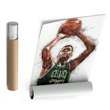 Load image into Gallery viewer, Reggie Lewis Canvas Art – Boston Celtics Wall Decor
