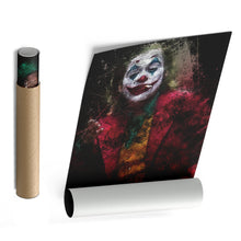 Load image into Gallery viewer, Joker Smoking Canvas – Dark Villain Wall Art Gift for Movie &amp; Comic Fans
