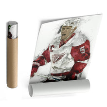 Load image into Gallery viewer, Nicklas Lidström Canvas Art - Detroit Red Wings Wall Decor
