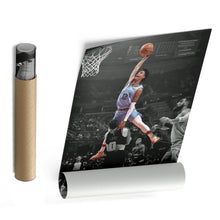 Load image into Gallery viewer, Ja Morant Canvas Art – Dunk on Kevin Love Wall Decor
